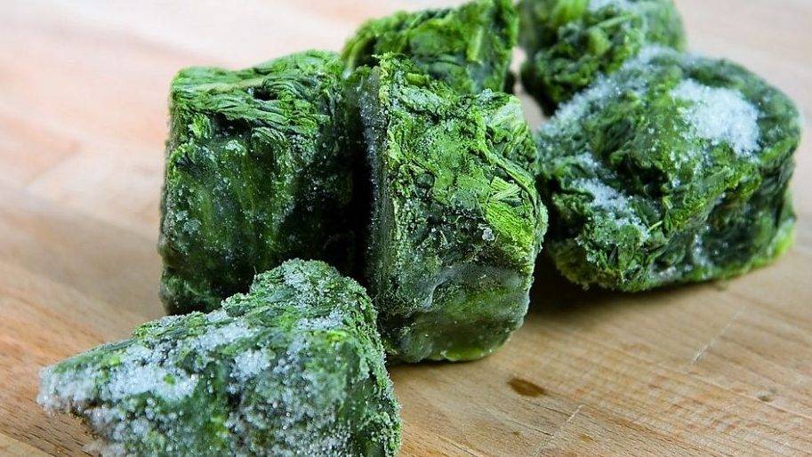 Espinacas congeladas